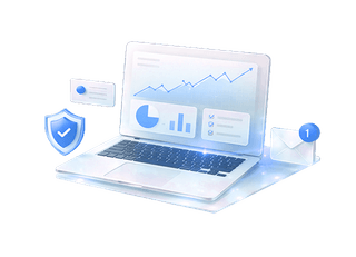 Tælkraft Analytics-platformen præsenterer en simpel registreringsproces til crypto trading